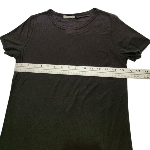 COMUNE WOMEN'S T-SHIRT SHORT-SLEEVE MALIBU BLACK‎ SMALL C19X96 - Picture 2 of 6